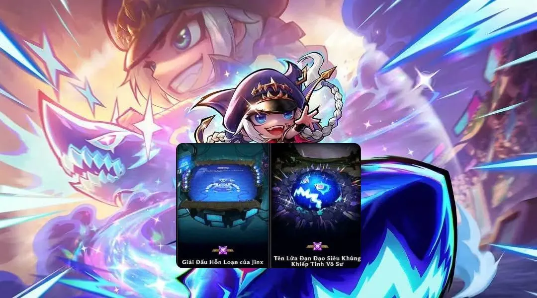 JINX BỘC PHÁ KÈM CHƯỞNG VÀ SÀN