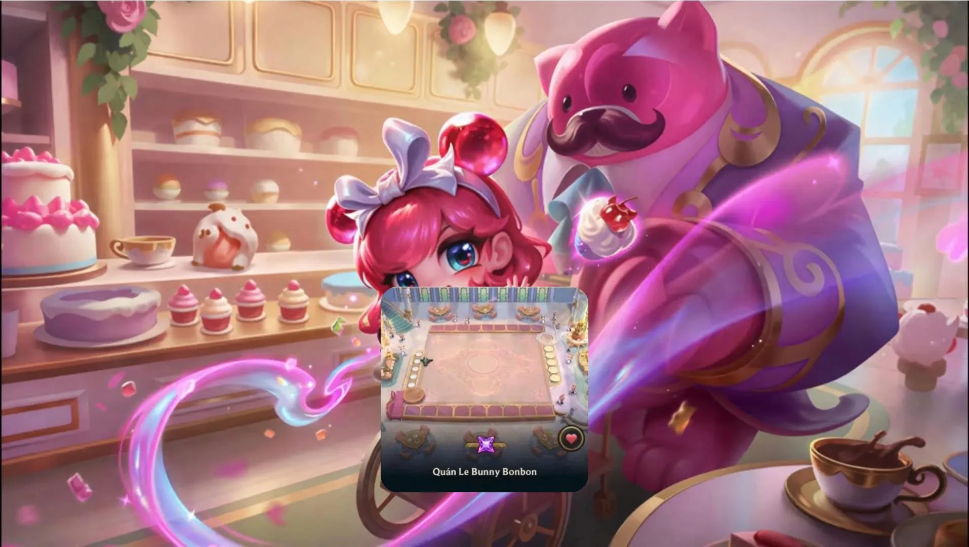 ANNIE TIỆM TRÀ VÀ SÀN BONBON ( DƯ 1-5HC TẶNG KÈM )